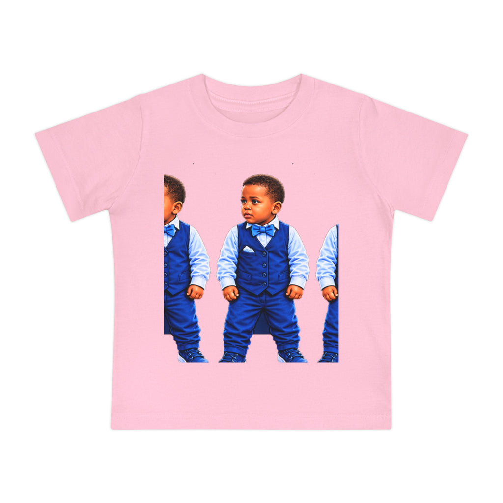 Baby T-Shirt — "Small Hands Big Plans" Graphic Tee (Cute Little Dreamer Outfit)
