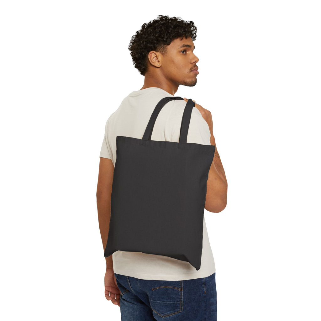 Canvas Tote Bag - Colorful Abstract Musician Illustration Eco Grocery Tote