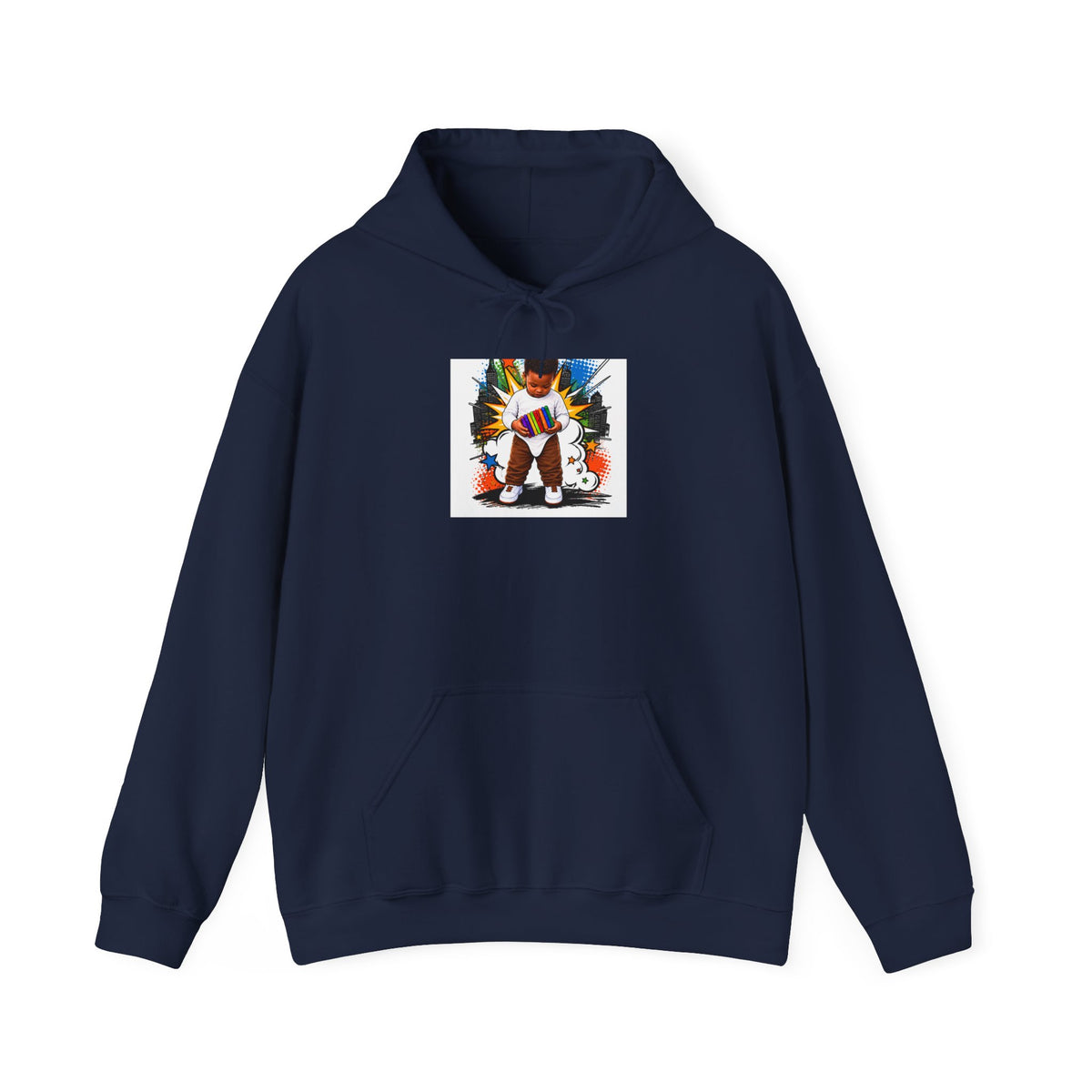 Corgi King Graphic Hoodie — Colorful Royal Corgi Illustration