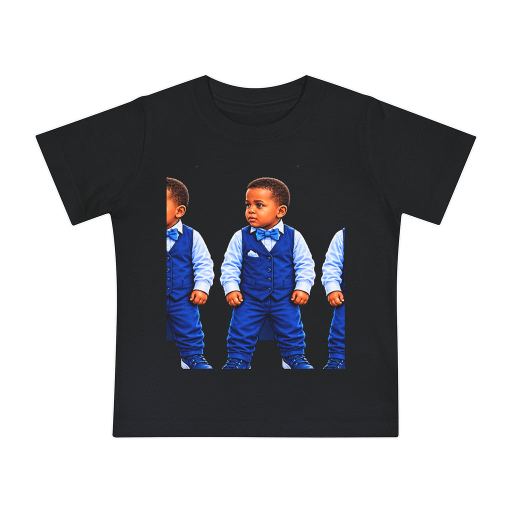 Baby T-Shirt — "Small Hands Big Plans" Graphic Tee (Cute Little Dreamer Outfit)