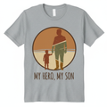 Father & Son Custom Print T-Shirt